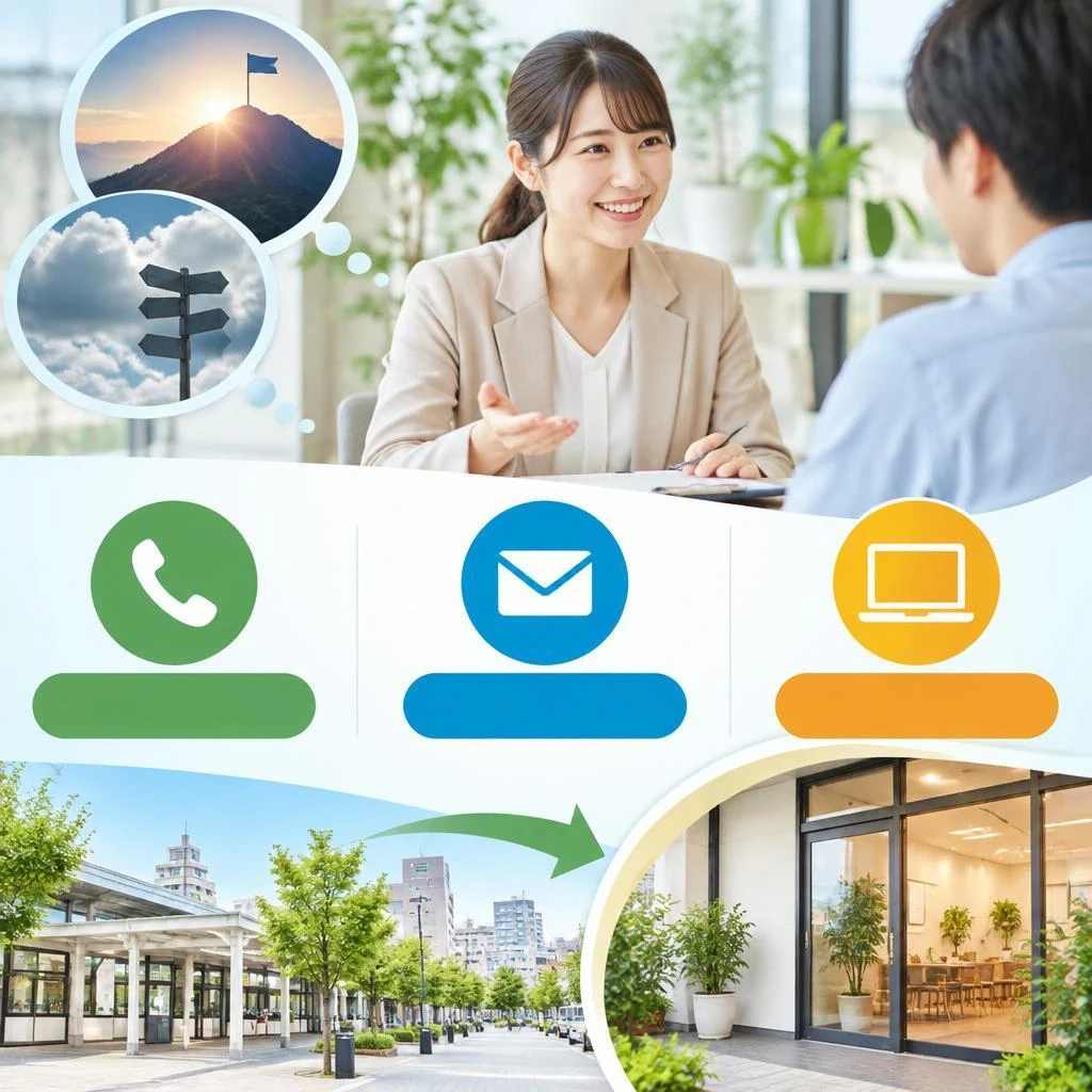 理想の自分へ、まずは相談から。体験・お問い合わせはこちら